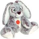 Teddy Hermann Schlenkerhase Grau Kuscheltier 21 cm Bild 2