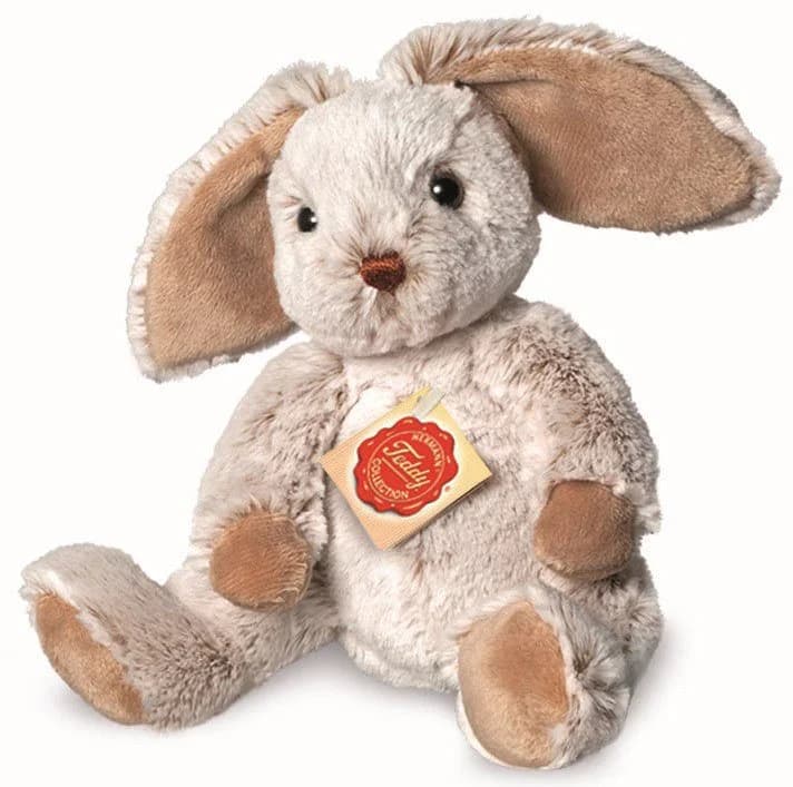 Teddy Hermann Schlenkerhase Grau 25 cm Kuscheltier - Bild 2