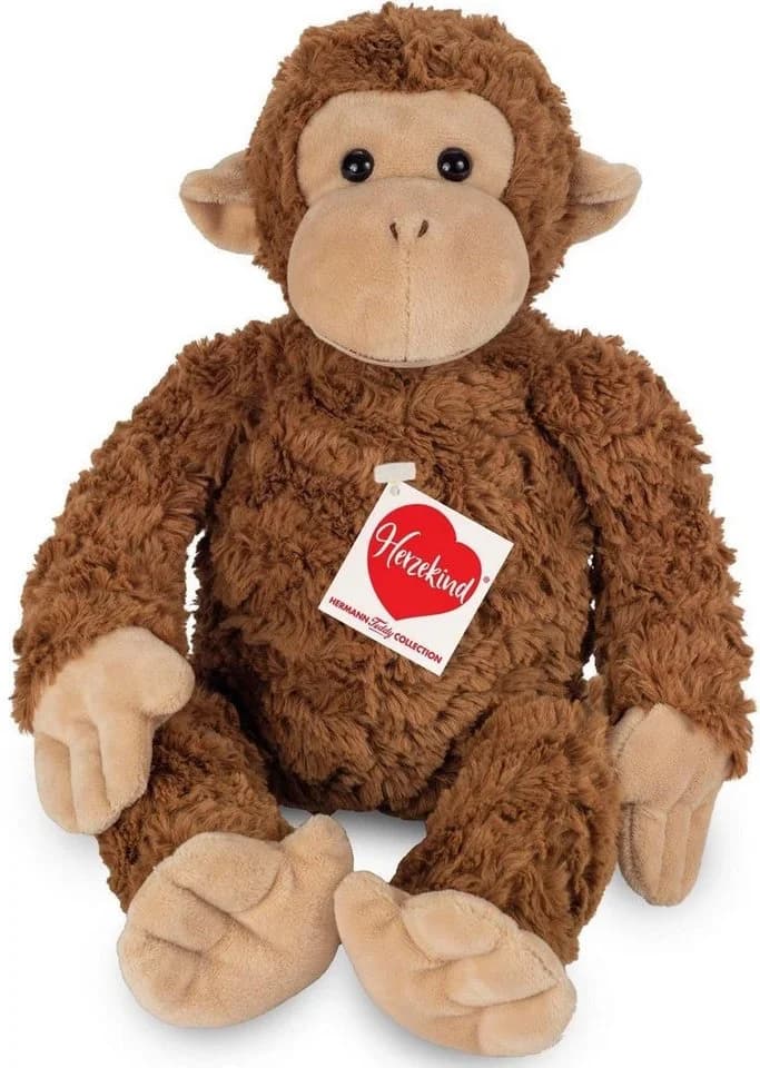Teddy Hermann Kuscheltier Äffchen Yoyo 39 cm Braun Plüsch - Bild 2