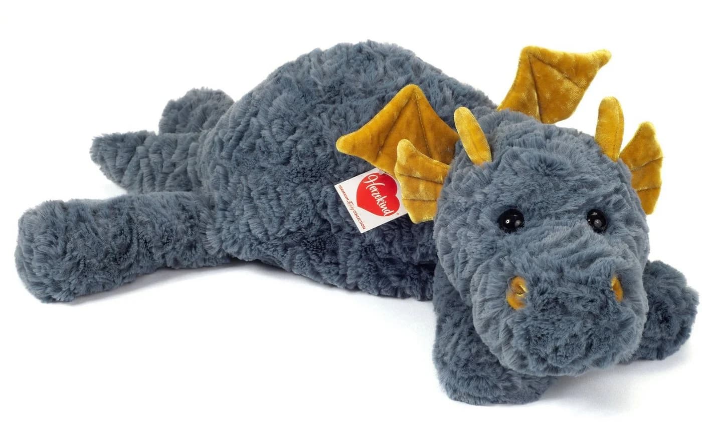 Teddy Hermann Kuscheltier Drache Lottie Grau 48 cm - Bild 2