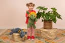 Teddy Hermann Kuscheltier Drache Lottie Grau 48 cm Bild 5