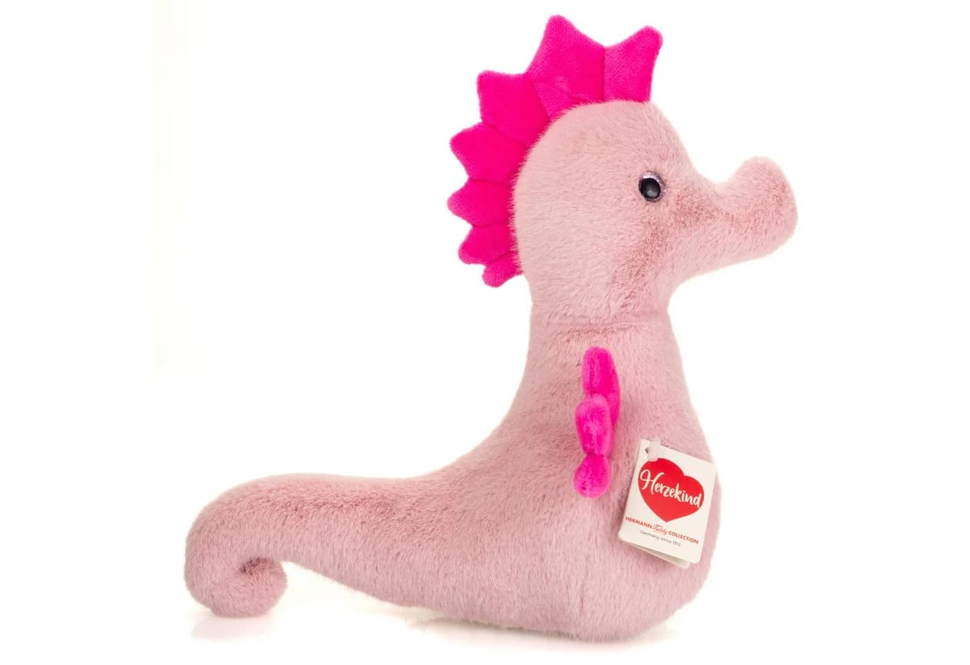 Teddy Hermann Kuscheltier Seepferdchen Alba Rosa 23 cm