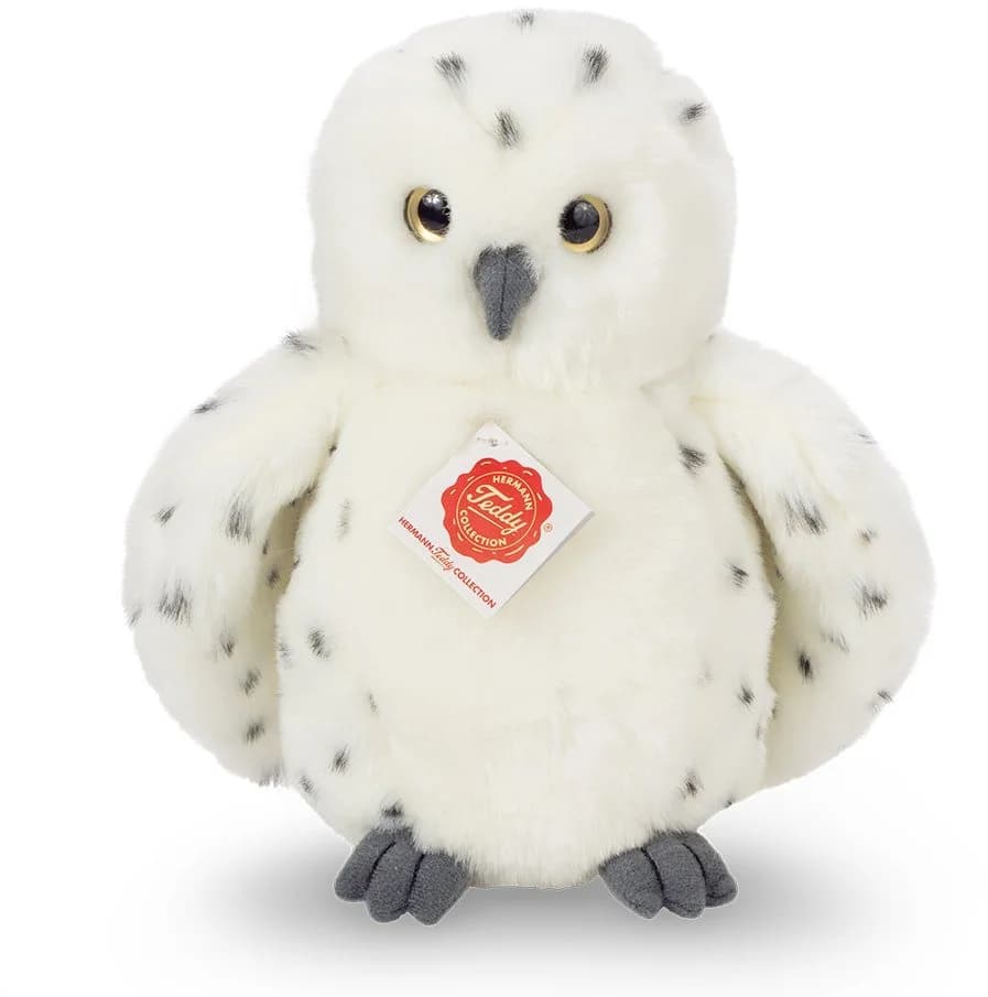 Teddy Hermann® Kuscheltier Schneeeule 20 cm Grau/Weiß Plüsch - Bild 2
