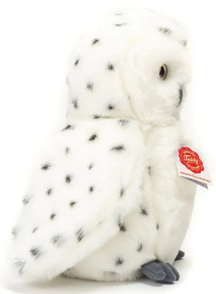 Teddy Hermann® Kuscheltier Schneeeule 20 cm Grau/Weiß Plüsch - Bild 3