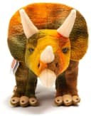 Teddy Hermann Kuscheltier Dinosaurier Triceratops Bunt Recyceltes Material Bild 1