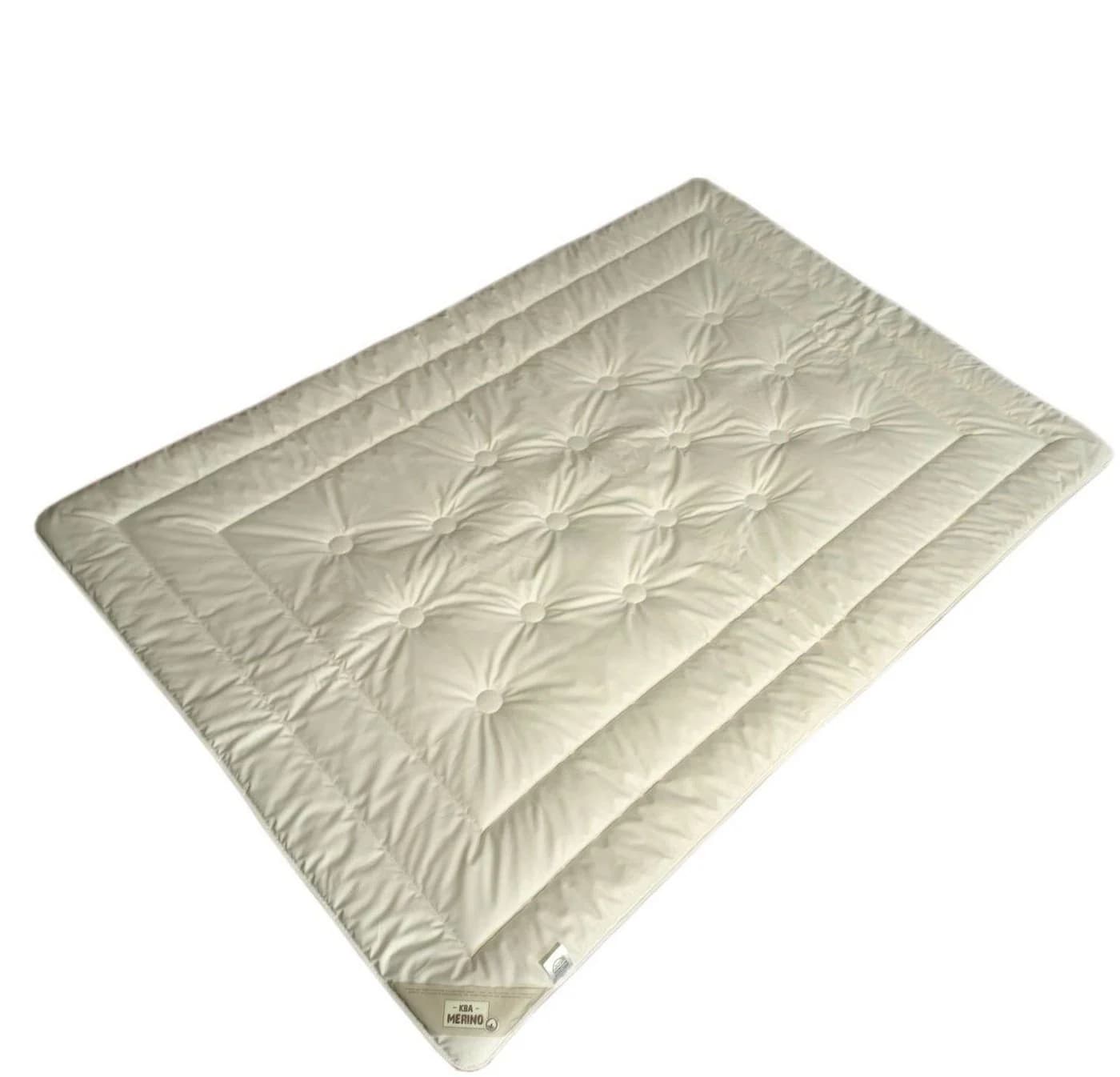 Garanta Sommerbettdecke Merino Wolle kbT kbA Außenbezug Weiss