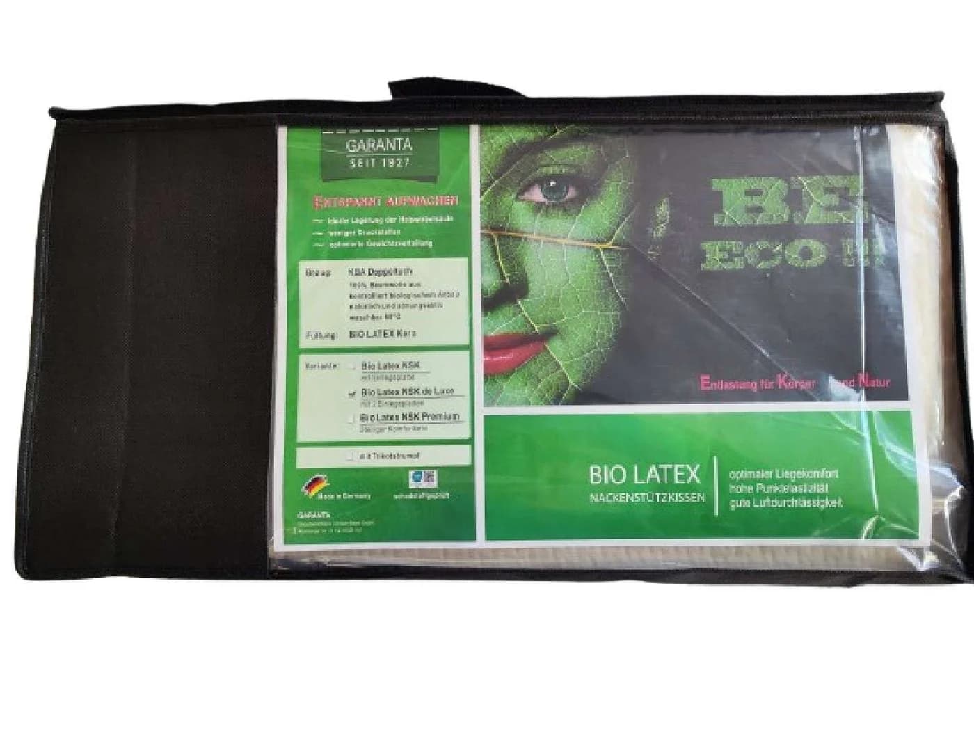 Garanta Nackenstützkissen Bio kbA DeLuxe Naturlatex - Bild 3