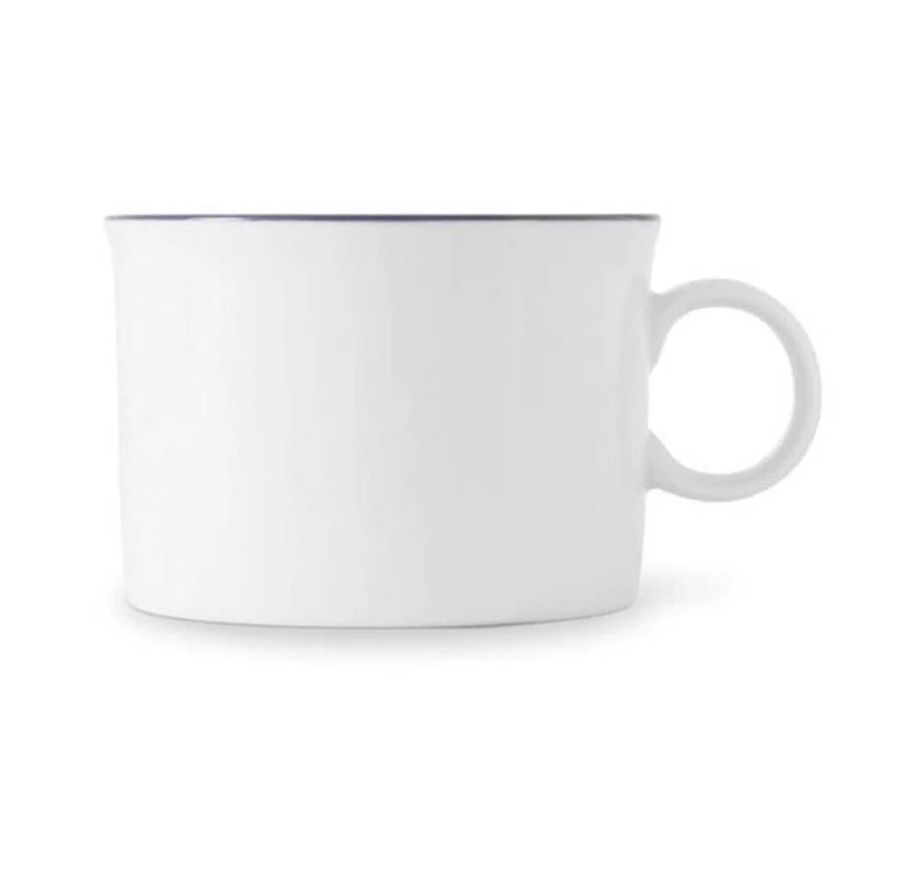 Friesland Porzellan Kaffeetasse Jeverland Kleine Brise Weiß
