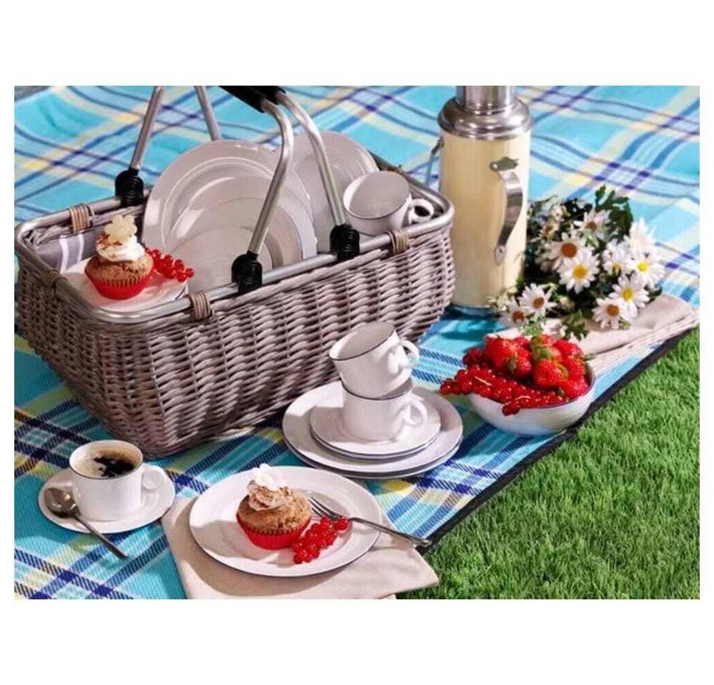 Friesland Porzellan Kaffeetasse Jeverland Kleine Brise Weiß - Bild 4