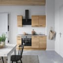 Küchenzeile NOBILIA Structura II Braun Eiche Sierra Nachbildung Bild 1