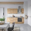 Nobilia Küchenzeile Structura I Braun Eiche Sierra Nachbildung Bild 1