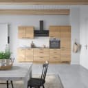 Küchenzeile NOBILIA Structura II Braun Eiche Sierra Nachbildung Bild 1