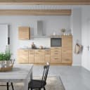Küchenzeile NOBILIA Structura I Braun Eiche Sierra Nachbildung Bild 1