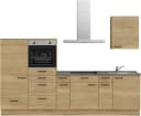 Küchenzeile NOBILIA Structura I Braun Eiche Sierra Nachbildung Bild 2