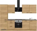 Küchenzeile NOBILIA Structura II Braun Eiche Sierra Nachbildung Bild 2
