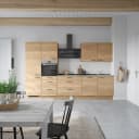 Nobilia Küchenzeile Structura II Braun Eiche Sierra Nachbildung Bild 1