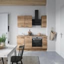 Nobilia Küchenzeile Structura II Braun Eiche Havanna Nachbildung 180 cm Bild 1