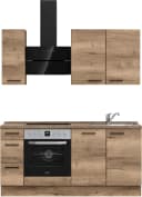 Küchenzeile NOBILIA Structura II Braun Eiche Havanna Nachbildung Bild 2