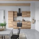 Nobilia Küchenzeile Structura II Braun Eiche Havanna Nachbildung Bild 1