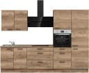Nobilia Küchenzeile Structura II Braun Eiche Havanna Nachbildung Bild 2