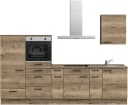 Nobilia Küchenzeile Structura I Braun Eiche Havanna Nachbildung Bild 2