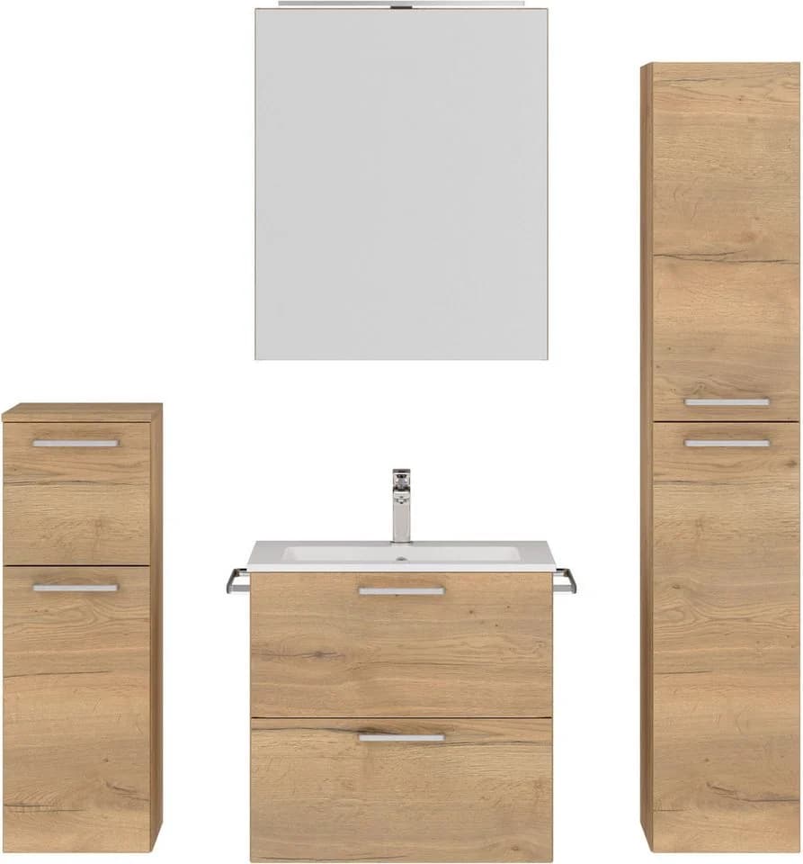 Badmöbel-Set NOBILIA Tolvina Eiche Sierra Nachbildung - Bild 2