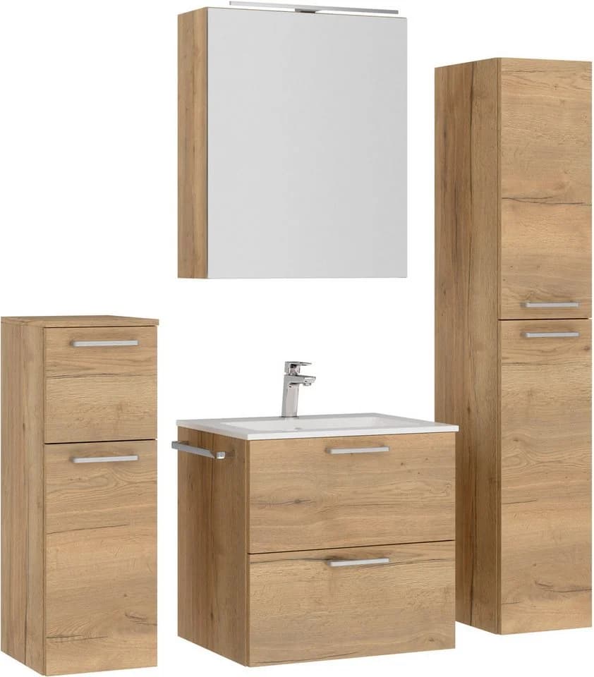 Badmöbel-Set NOBILIA Tolvina Eiche Sierra Nachbildung - Bild 4