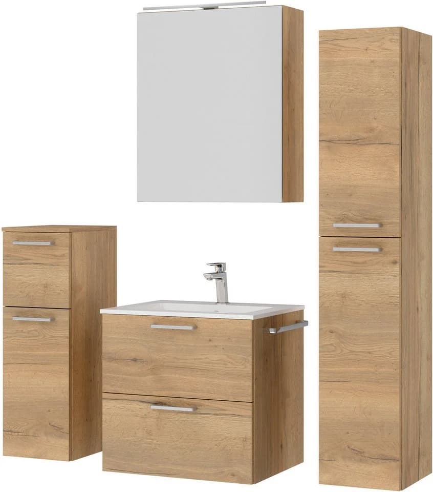 Badmöbel-Set NOBILIA Tolvina Eiche Sierra Nachbildung - Bild 5