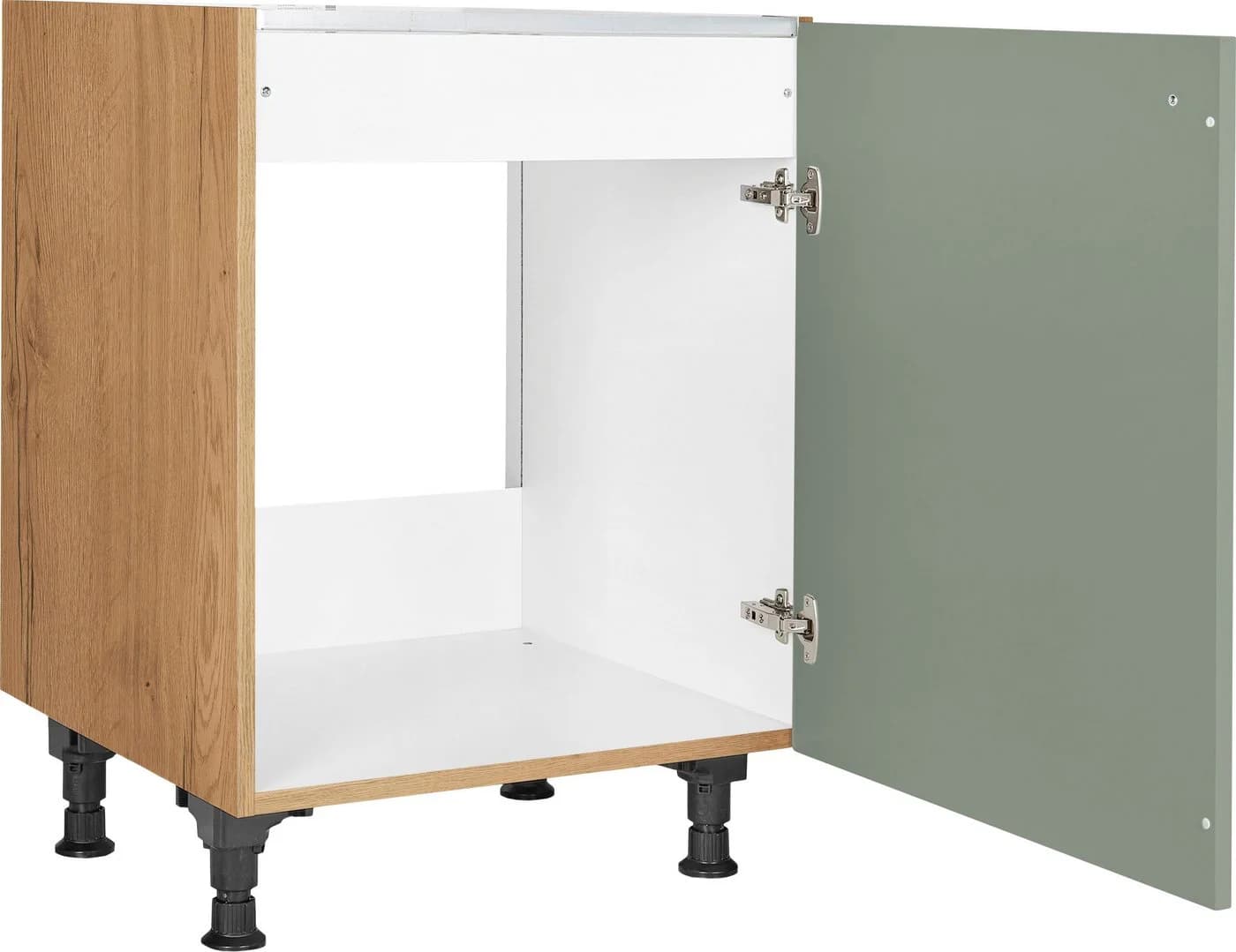 Spülenschrank NOBILIA Cascada Grün/Braun 60cm