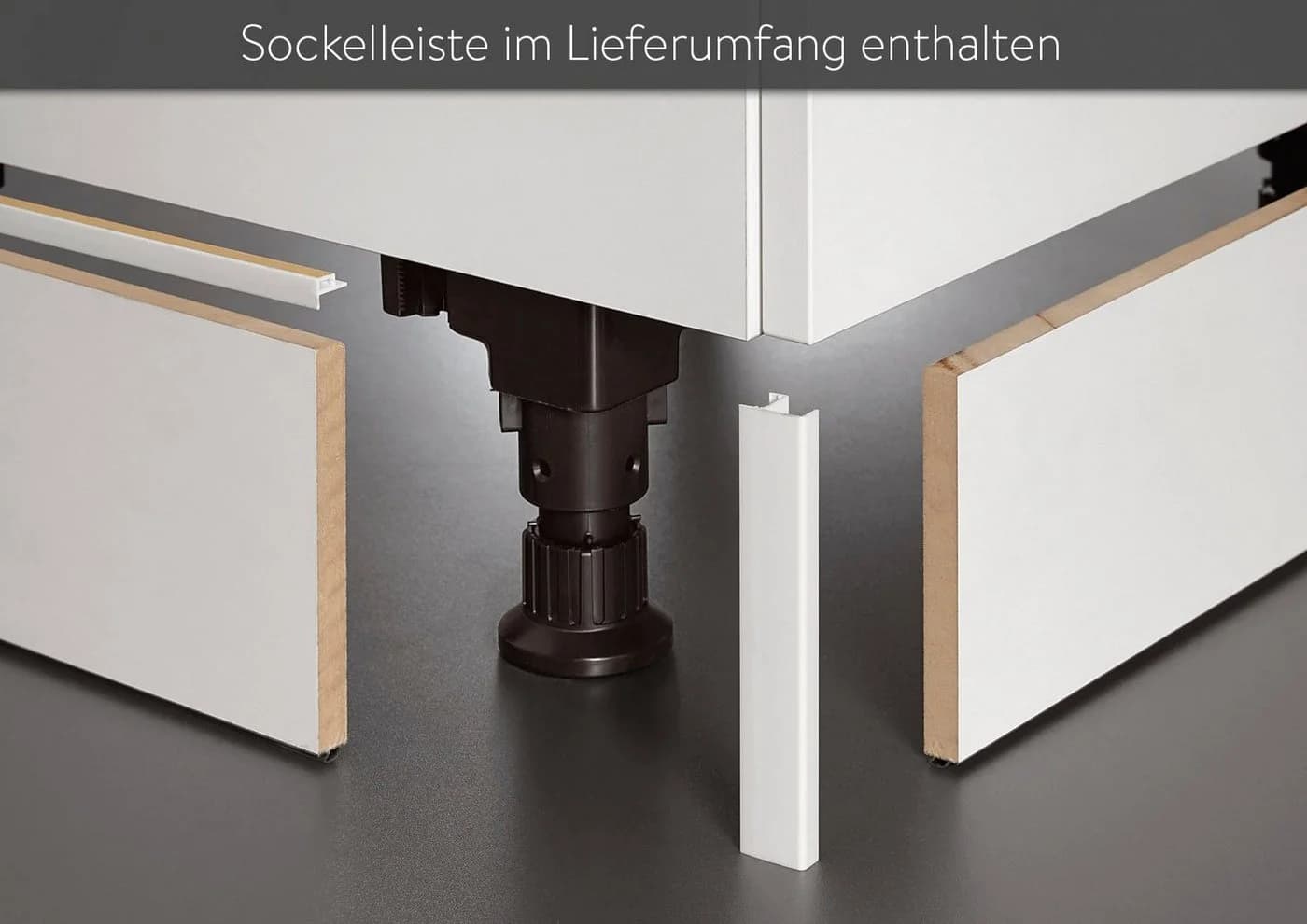 nobilia Herdumbauschrank Cascada Vormontiert Höhenverstellbar Grün Braun