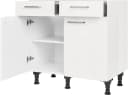 Unterschrank NOBILIA Flash Weiß mit Soft-Close Bild 1