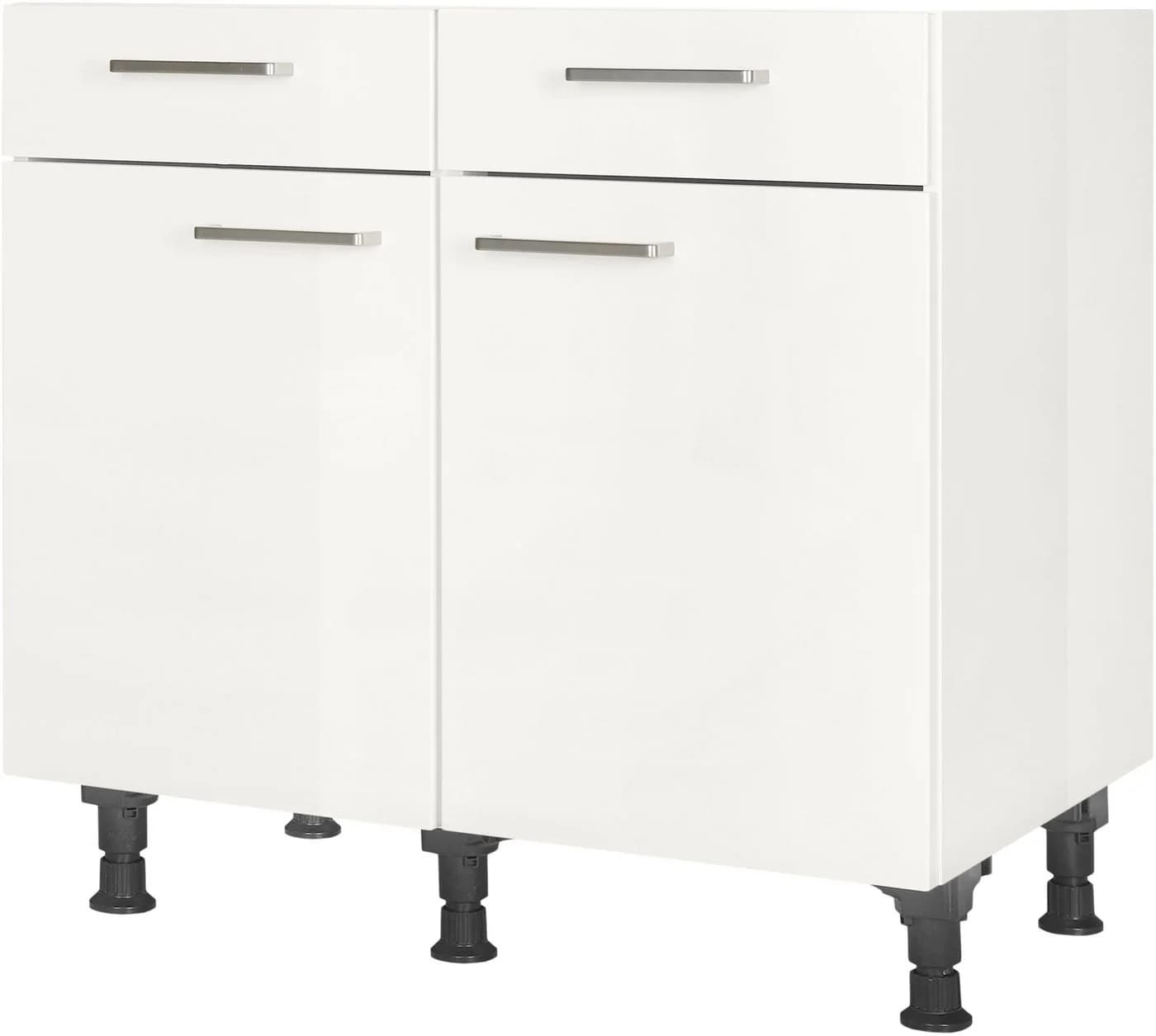 Unterschrank NOBILIA Flash Weiß mit Soft-Close - Bild 2