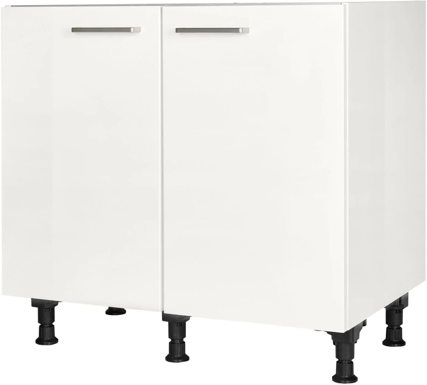 Spülenschrank NOBILIA Flash Weiß Hochglanz 2-Türig - Bild 2