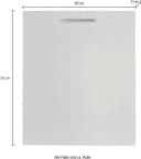 nobilia® Frontblende "Flash" für Geschirrspüler, weiß Hochglanz Bild 2
