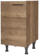 NOBILIA Structura Spülenschrank Braun Eiche Havanna Nachbildung Bild 1