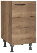 NOBILIA Structura Spülenschrank Eiche Havanna mit Soft-Close Bild 1