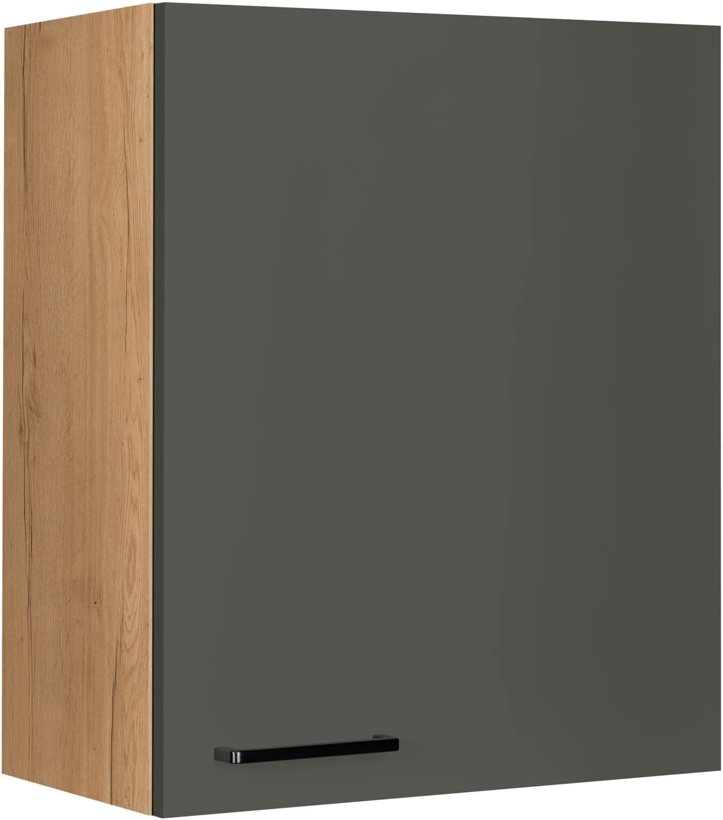 Hängeschrank NOBILIA Easytouch Grün Eiche 60cm mit Soft-Close