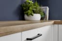 Nobilia Arbeitsplatte Braun Eiche Sierra Nachbildung 3,8 cm Stärke Bild 5