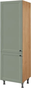 Hochschrank NOBILIA Cascada 2 Türen Grün Braun Bild 2