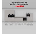 NOBILIA Apothekerschrank Cascada Grau mit 5 Einhängekörben Bild 5