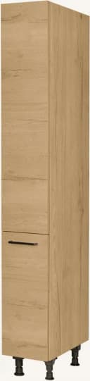 Apothekerschrank NOBILIA Structura 5 Einhängekörbe 30 cm Braun Bild 2