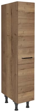 Apothekerschrank NOBILia Structura 4 Einhängekörbe 30 cm Breite Braun Bild 1