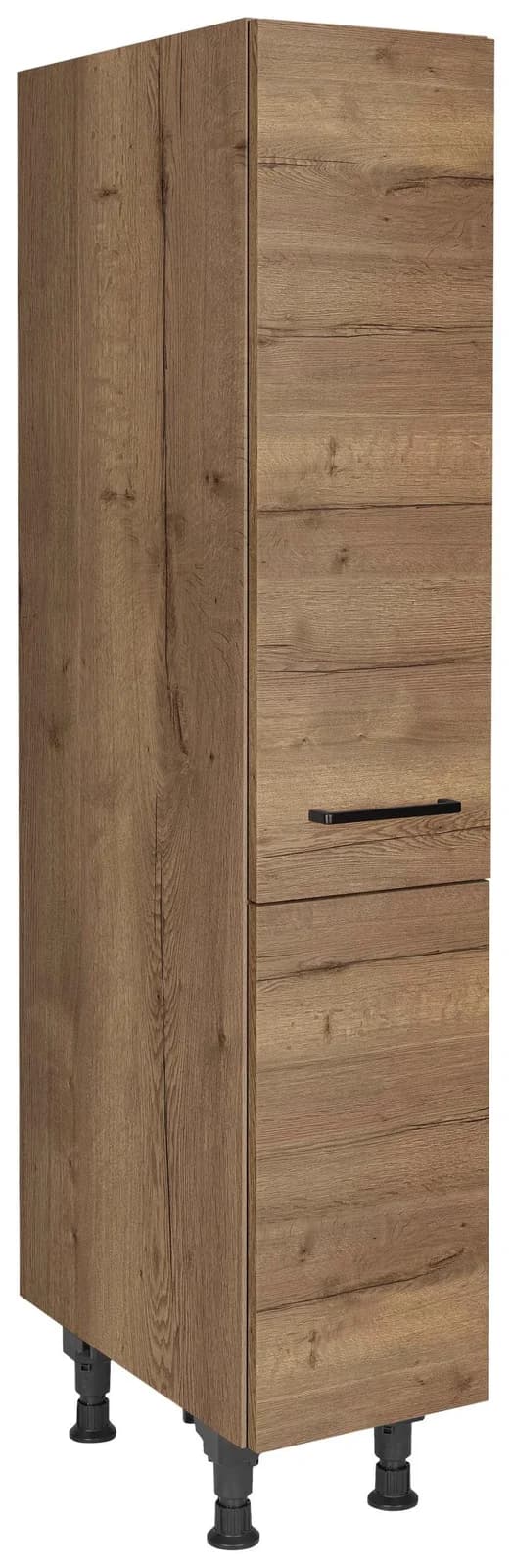 Apothekerschrank NOBILia Structura 4 Einhängekörbe 30 cm Breite Braun