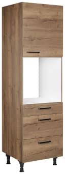 Backofenumbauschrank NOBILIA Structura Eiche Havanna Nachbildung Bild 1