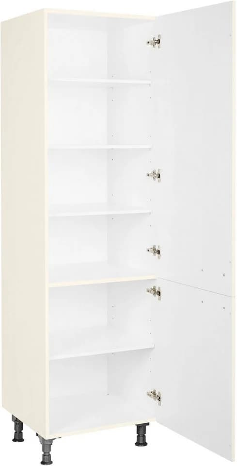 nobilia Hochschrank Touch 2-türig Vormontiert Magnolia