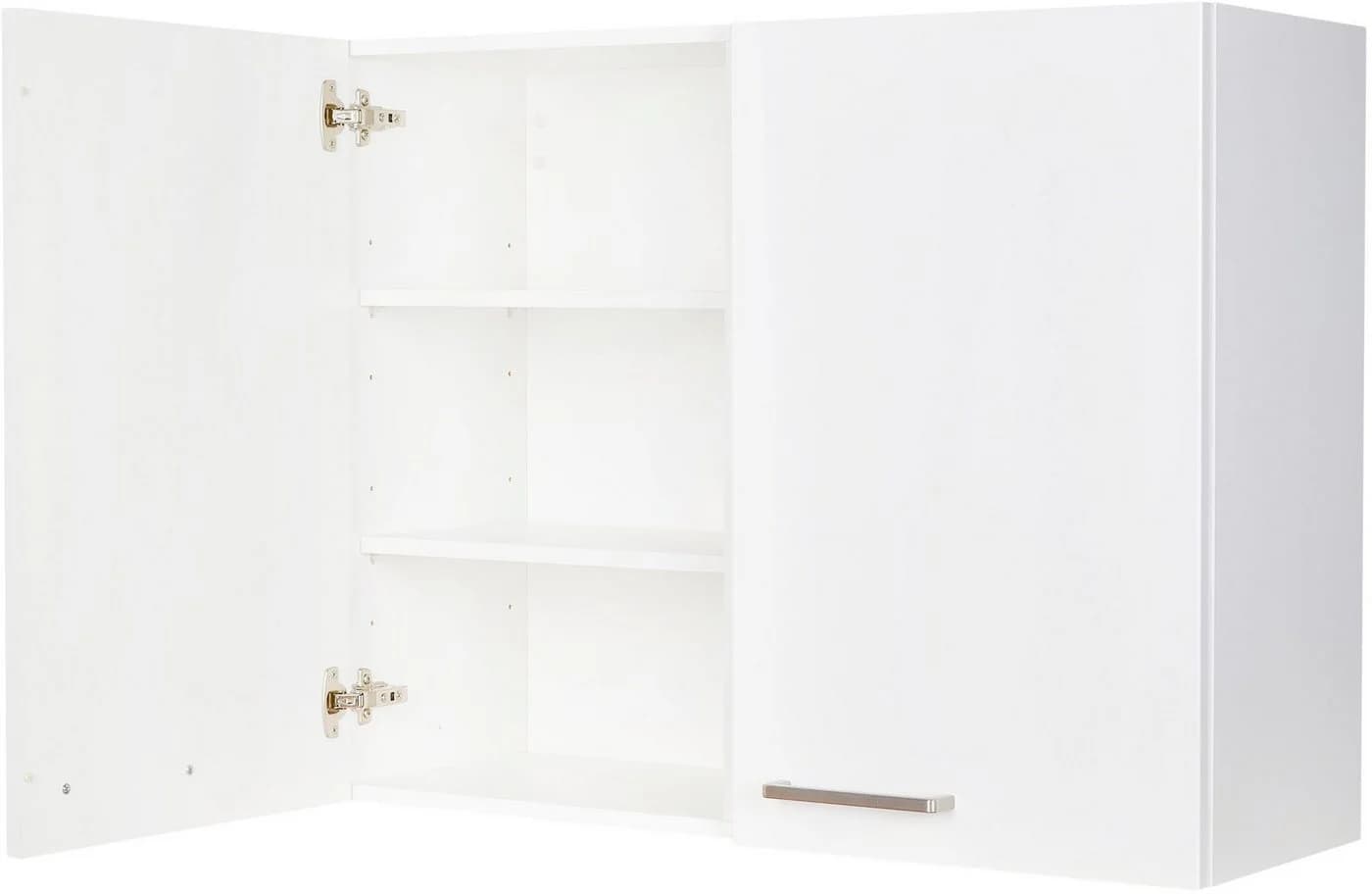 Nobilia Hängeschrank Touch Weiß 2 Türen Soft-Close