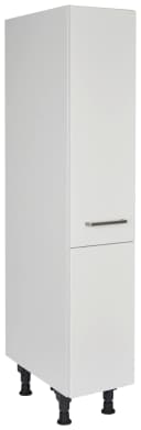 Apothekerschrank NOBILIA Touch 30 cm Breite 167,8 cm Höhe Weiß Bild 1