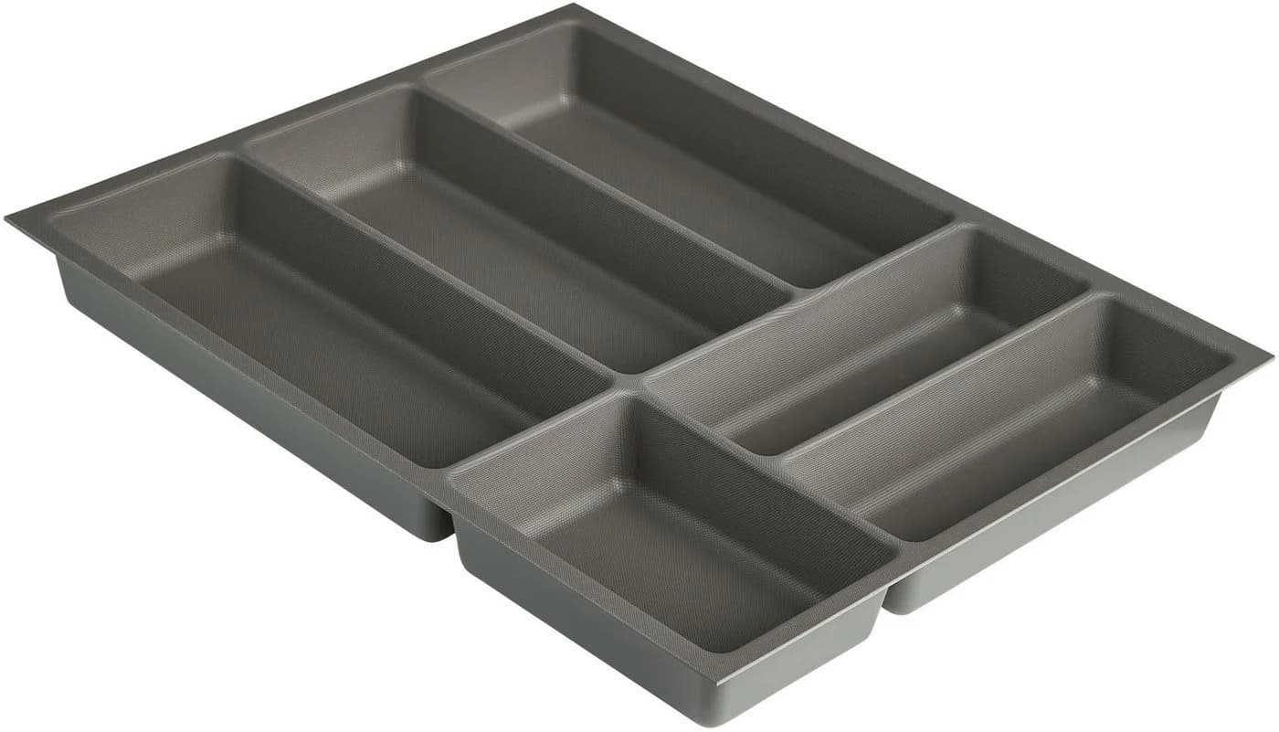 Nobilia Besteckeinsatz Depot Schiefer Kunststoff 6 Fächer - Bild 2