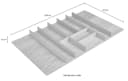Nobilia Besteckeinsatz Eiche Massiv 10 Fächer Bild 1