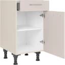 Unterschrank NOBILIA Laser 45 cm Sand Bild 1